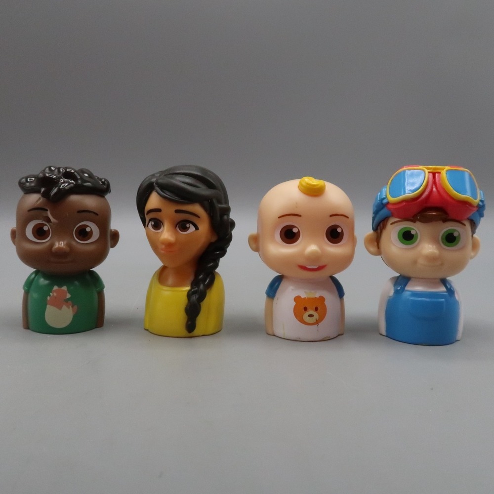 Cocomelon Cocomelon Cody TomTom Figure  Mega Blocks‎ First Builders Toy Lot of 4